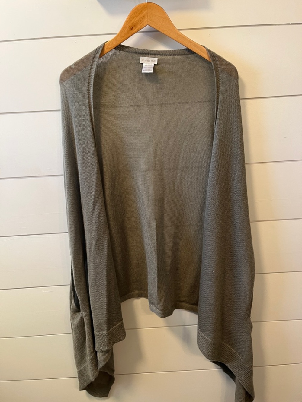 Garnet Hill Open-Front Women’s Shawl